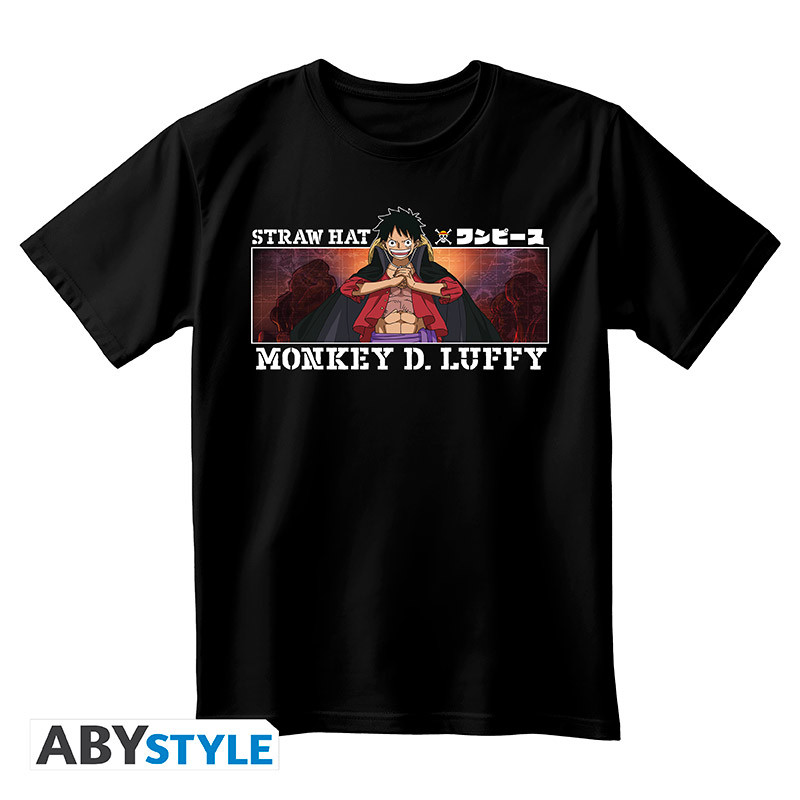 Φωτογραφία προϊόντος: T-Shirt ONE PIECE Monkey D. Luffy unisex black ABYTEX866