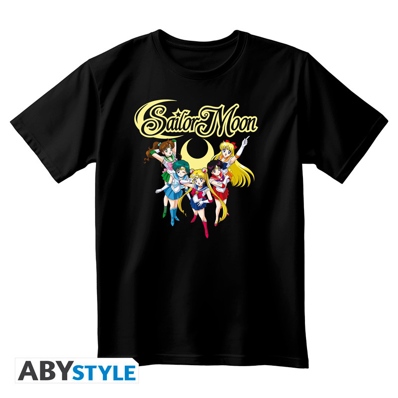 Φωτογραφία προϊόντος: T-Shirt Sailor Moon Sailor Guardians Unisex Black