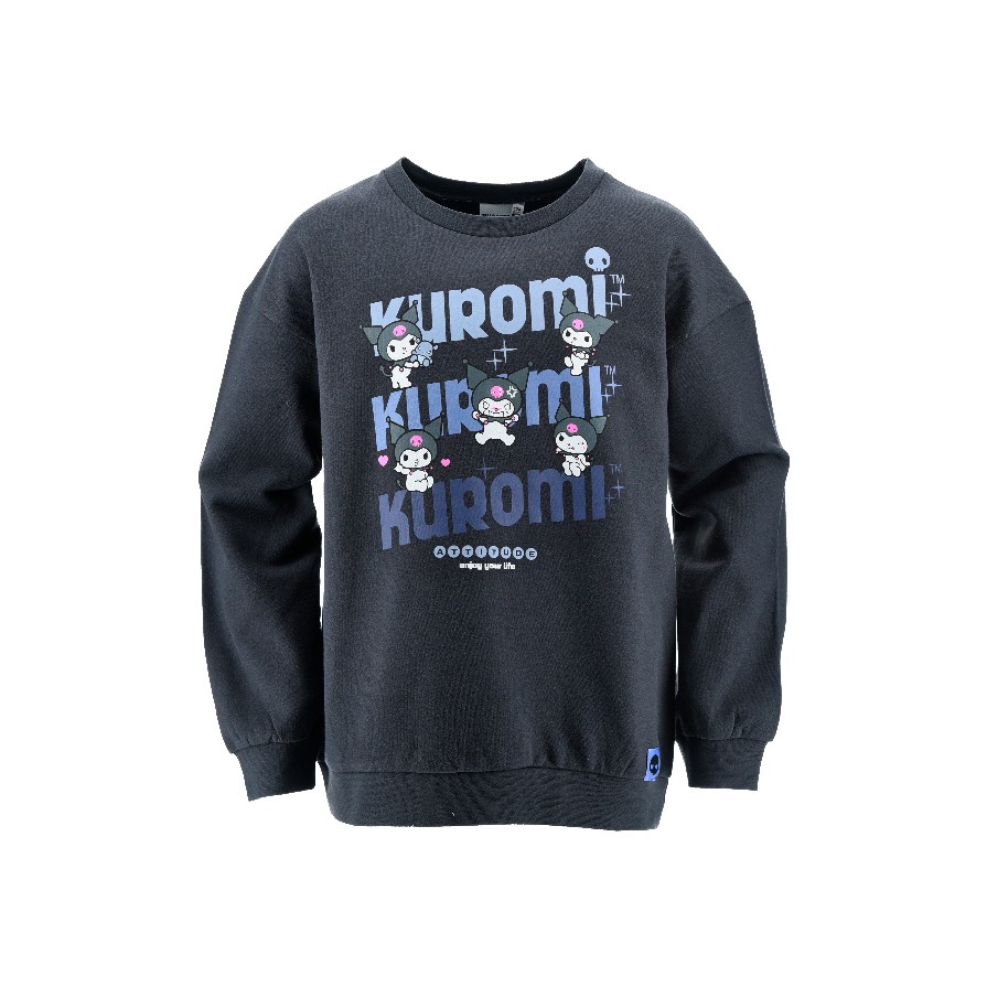 Φωτογραφία προϊόντος: Φούτερ μακρυμάνικο Sweatshirt Hello Kitty Kuromi HY10420