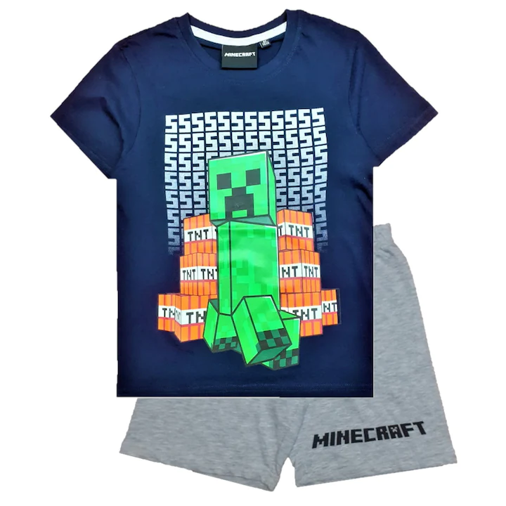 Φωτογραφία προϊόντος: Πυτζάμες παιδικές Minecraft Short Pyjamas BP-MNCT-154