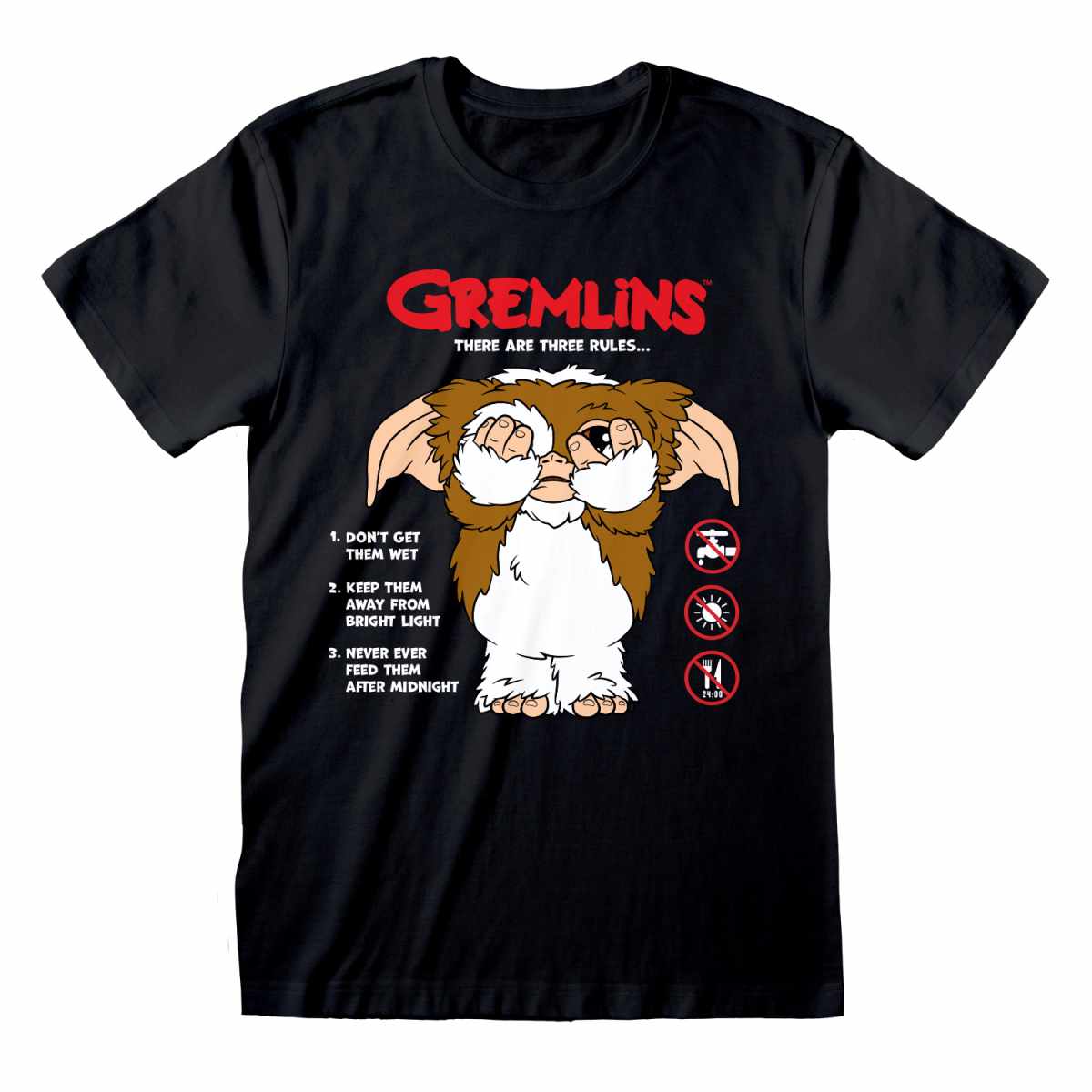 Φωτογραφία προϊόντος: T-Shirt (Unisex) Gremlins – The Rules GR108711TSB