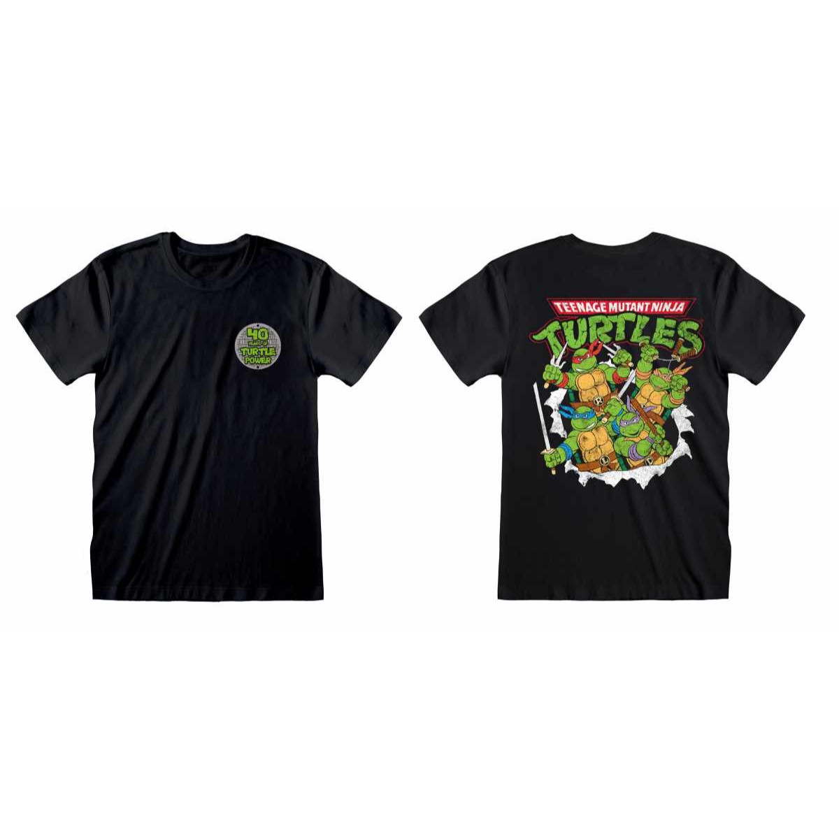 Φωτογραφία προϊόντος: T-Shirt (Unisex) Teenage Mutant Ninja Turtles – 40th TMT08781TSB