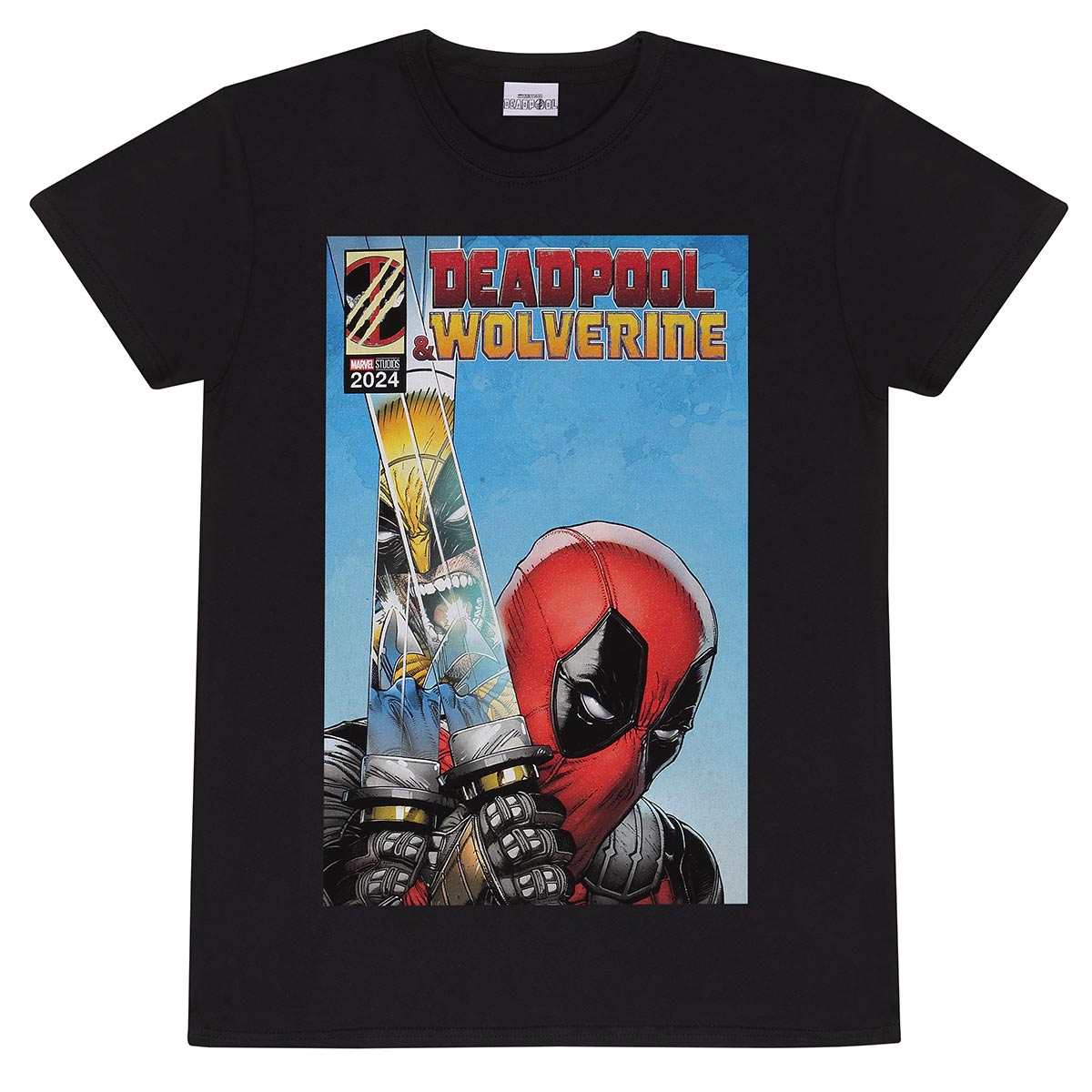Φωτογραφία προϊόντος: T-Shirt Unisex Marvel Comics Deadpool 3 Deadpool Reflection DP308720TSB