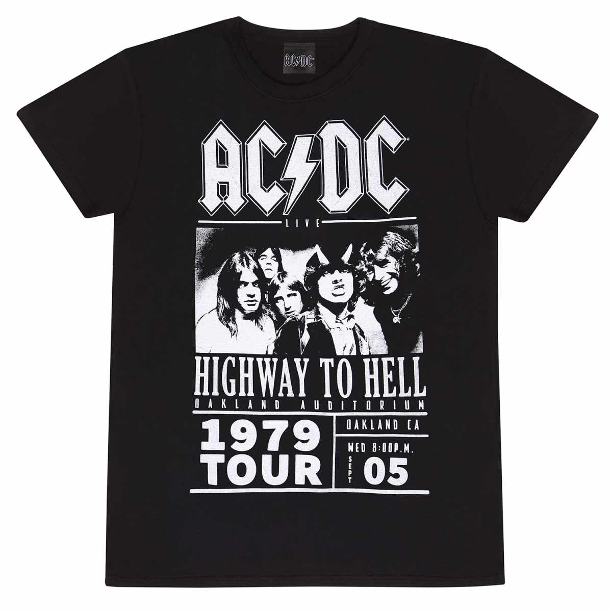 Φωτογραφία προϊόντος: T-Shirt Unisex AC/DC Highway To Hell 1979 Tour ACD08625TSB