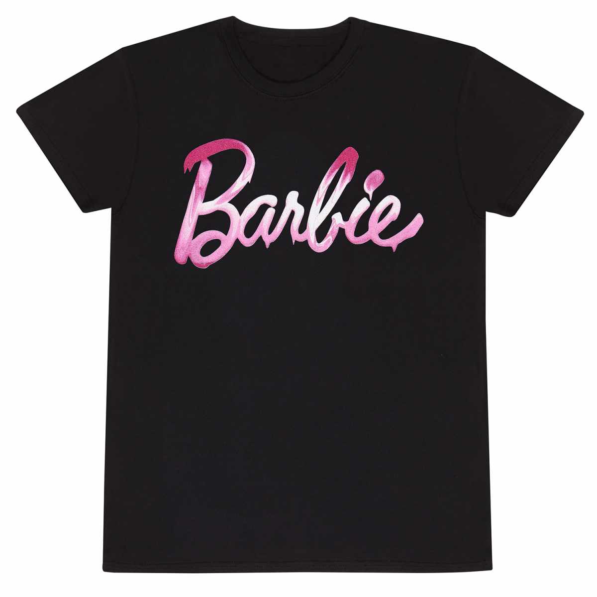 Φωτογραφία προϊόντος: Μπλούζα Unisex Black T-Shirt Barbie - Melted Logo