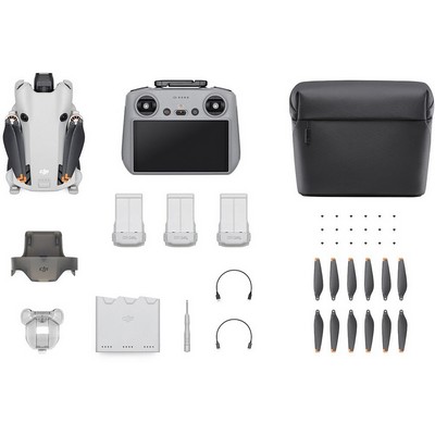 Φωτογραφία προϊόντος: DRONE DJI MINI 4 PRO FLY MORE COMBO CP.MA.00000735.01 (DJI RC 2) GREY