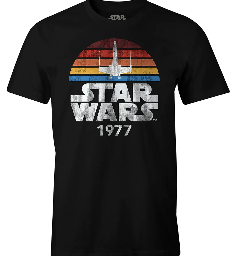 Φωτογραφία προϊόντος: Μπλούζα T-shirt Star Wars 1977 Black - Cotton Division