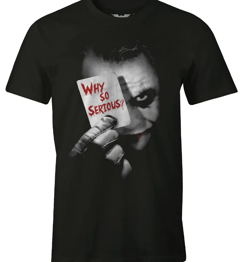 Φωτογραφία προϊόντος: T-shirt Batman DC Comics Why so serious? Black