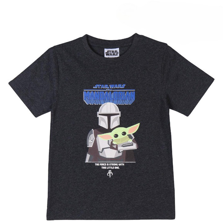 Φωτογραφία προϊόντος: Παιδική μπλούζα T-Shirt The Mandalorian Dark Grey