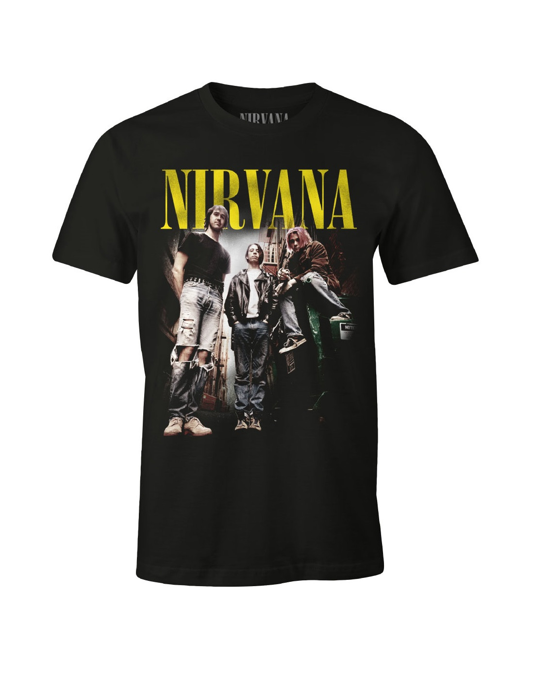 Φωτογραφία προϊόντος: Μπλούζα T-Shirt Nirvana Band MENIRVMTS016 Black