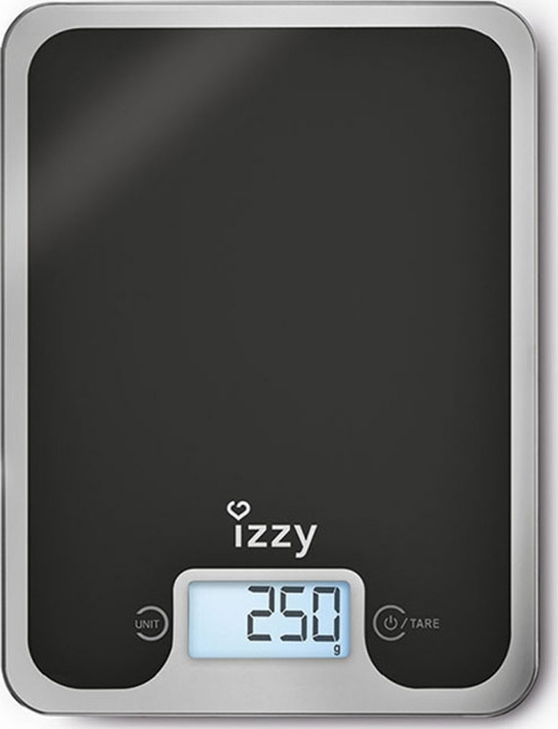 Φωτογραφία προϊόντος: Izzy IZ-7004 Black Mirror 223669 (Ζυγαριά κουζίνας 10kg)