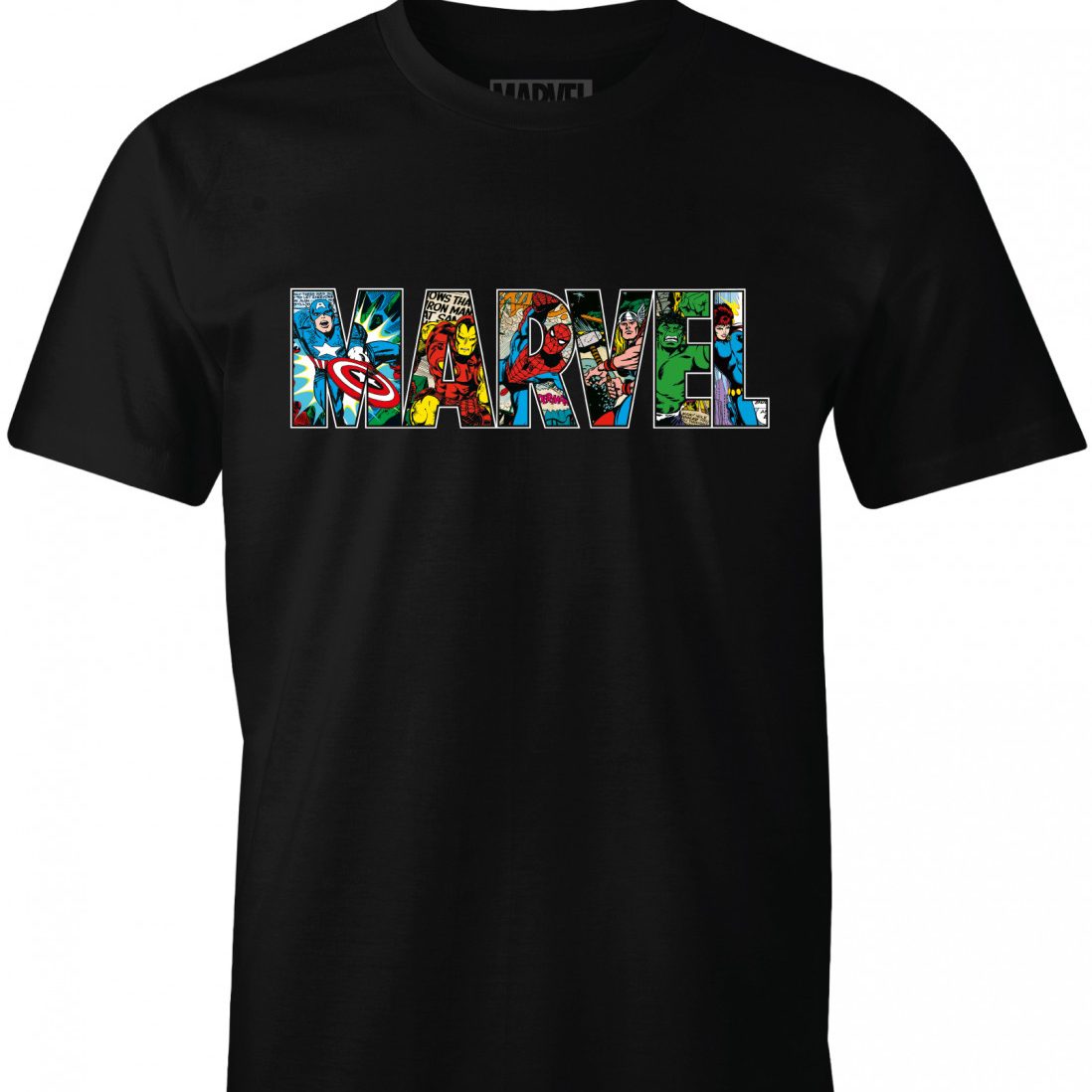 Φωτογραφία προϊόντος: T-Shirt Marvel Group Black - Cotton Division