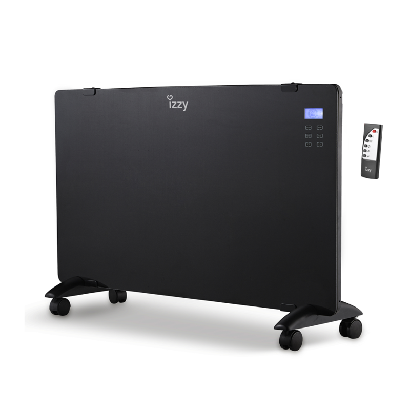 Φωτογραφία προϊόντος: Izzy IZ-9017 223797 (Γυάλινος θερμοπομπός με τηλεχειριστήριο IP24 2200W)