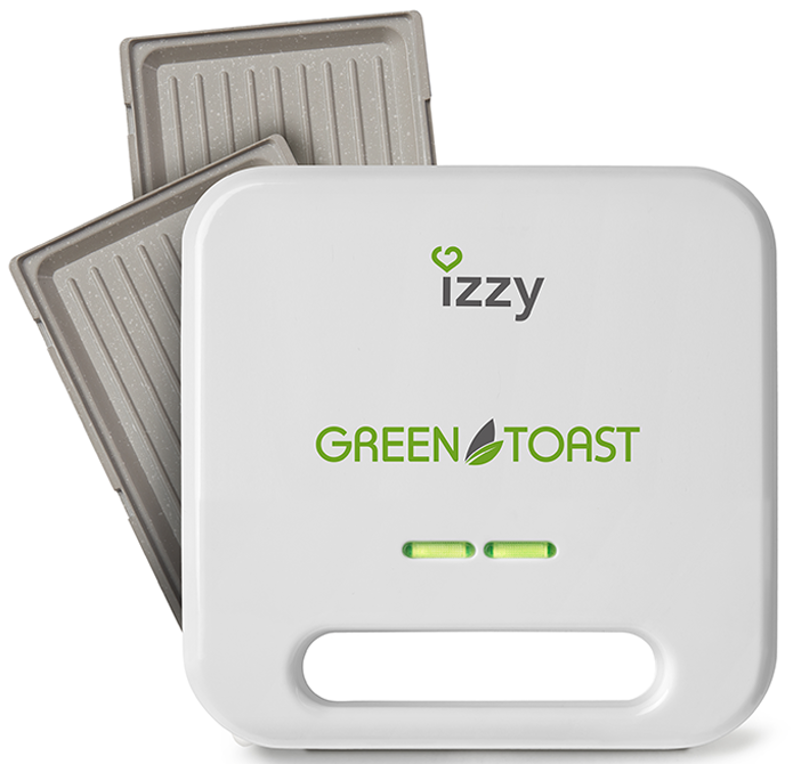 Φωτογραφία προϊόντος: Izzy IZ-2010 Green Tost 224110 (Σαντουιτσιέρα 800W)