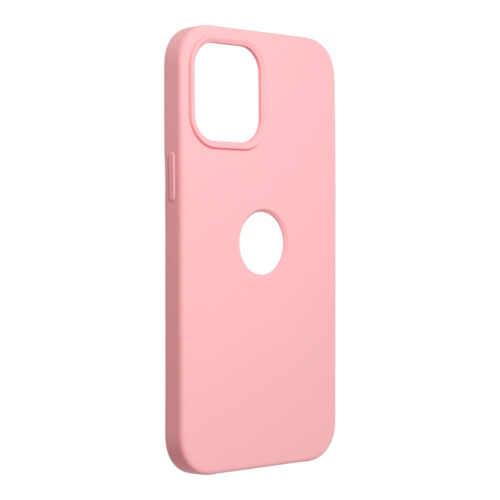 Φωτογραφία προϊόντος: Forcell Silicone Case for IPHONE 12 PRO MAX pink (with hole)