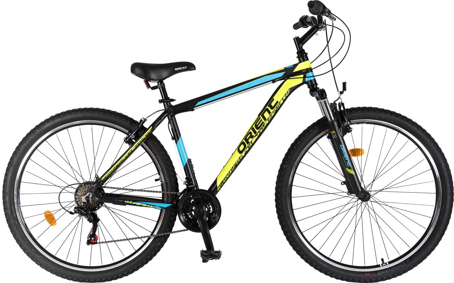 Φωτογραφία προϊόντος: Ποδήλατο 29'' MTB Steed Alu Μαύρο/Κίτρινο