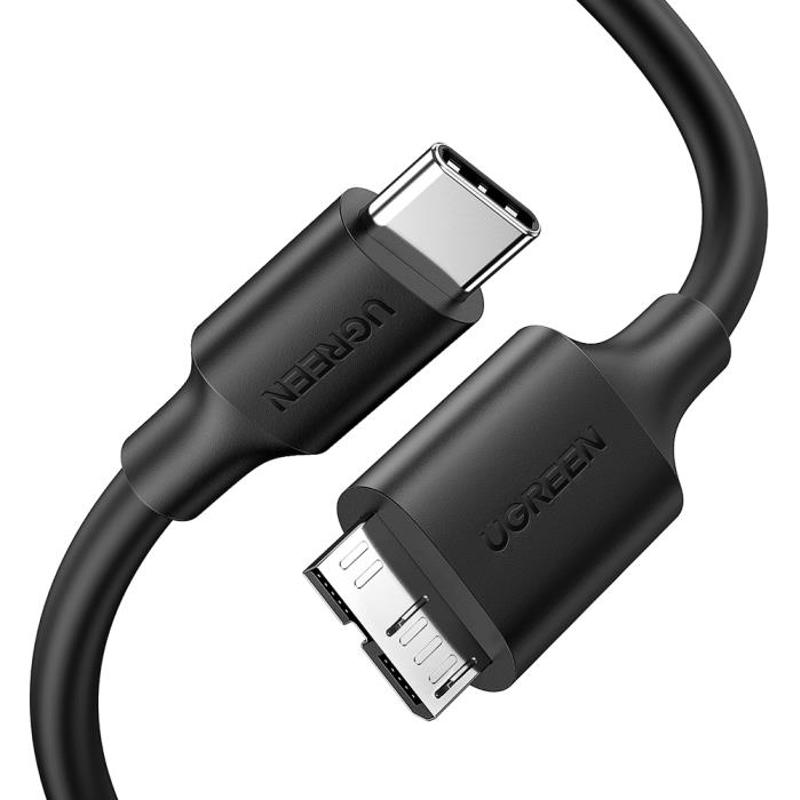 Φωτογραφία προϊόντος: Ugreen US312 20103 1m USB 3.0 Καλώδιο USB-C Male σε Micro USB-B Male