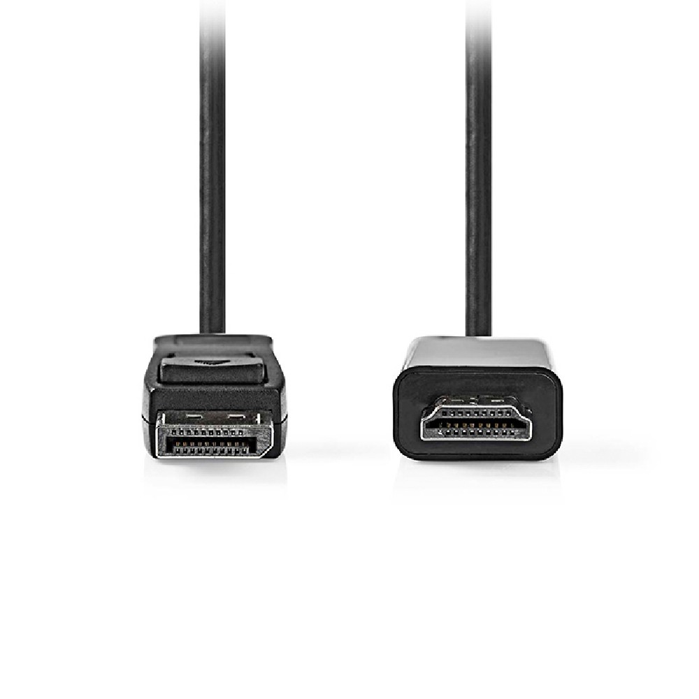 Φωτογραφία προϊόντος: ΚΑΛΩΔΙΟ DISPLAYPORT NEDIS TO HDMI CCGL37100BK30 3m (NDS0102)
