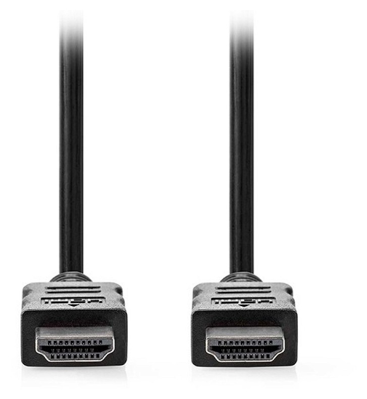 Φωτογραφία προϊόντος: ΚΑΛΩΔΙΟ HDMI NEDIS ΣΕ HDMI CVGL34100BK20 ΜΕ ETHERNET 2m