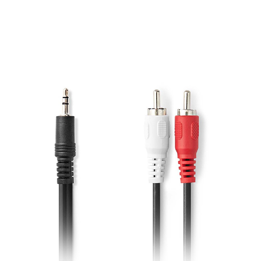 Φωτογραφία προϊόντος: ΚΑΛΩΔΙΟ STEREO-2RCA NEDIS CAGL22200BK30 3m