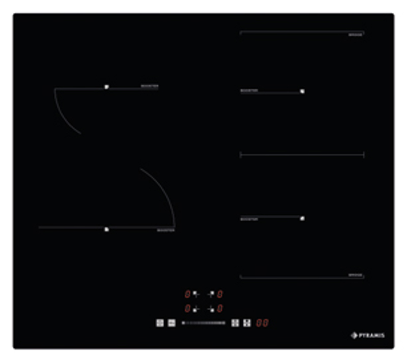 Φωτογραφία προϊόντος: Pyramis PHI62432FMB 174020130 Αυτόνομη Επαγωγική Εστία 4 Ζωνών 60cm