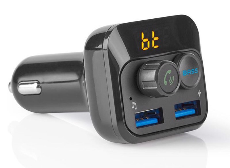 Φωτογραφία προϊόντος: Nedis CATR120BK FM Transmitter Αυτοκινήτου με USB