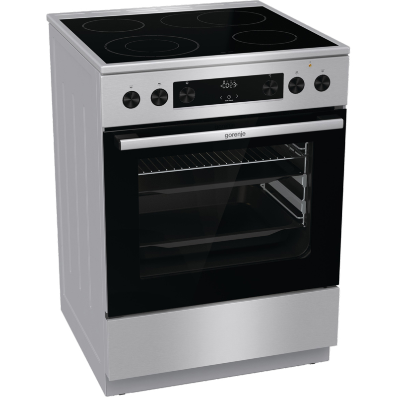 Φωτογραφία προϊόντος: Gorenje GECS6C70XPA (Κουζίνα 71lt με Κεραμικές Εστίες 4+2 Ζωνών) - 4ΕΤΗΣ ΕΓΓΥΗΣΗ