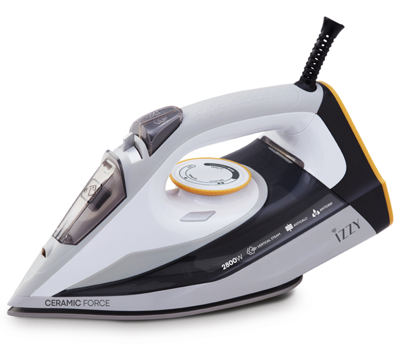 Φωτογραφία προϊόντος: Izzy IZ-1107 Ceramic Force 224148 Σίδερο Ατμού 2800W