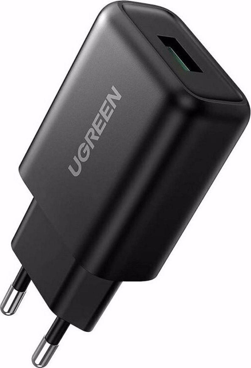 Φωτογραφία προϊόντος: Ugreen CD122 18W QC3.0 Black 70273 (Φορτιστής Σπιτιού Χωρίς Καλώδιο)
