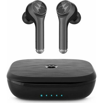 Φωτογραφία προϊόντος: HANDS FREE BLUETOOTH MOTOROLA VERVEBUDS 800 BLACK CHARGING CASE 2YRS