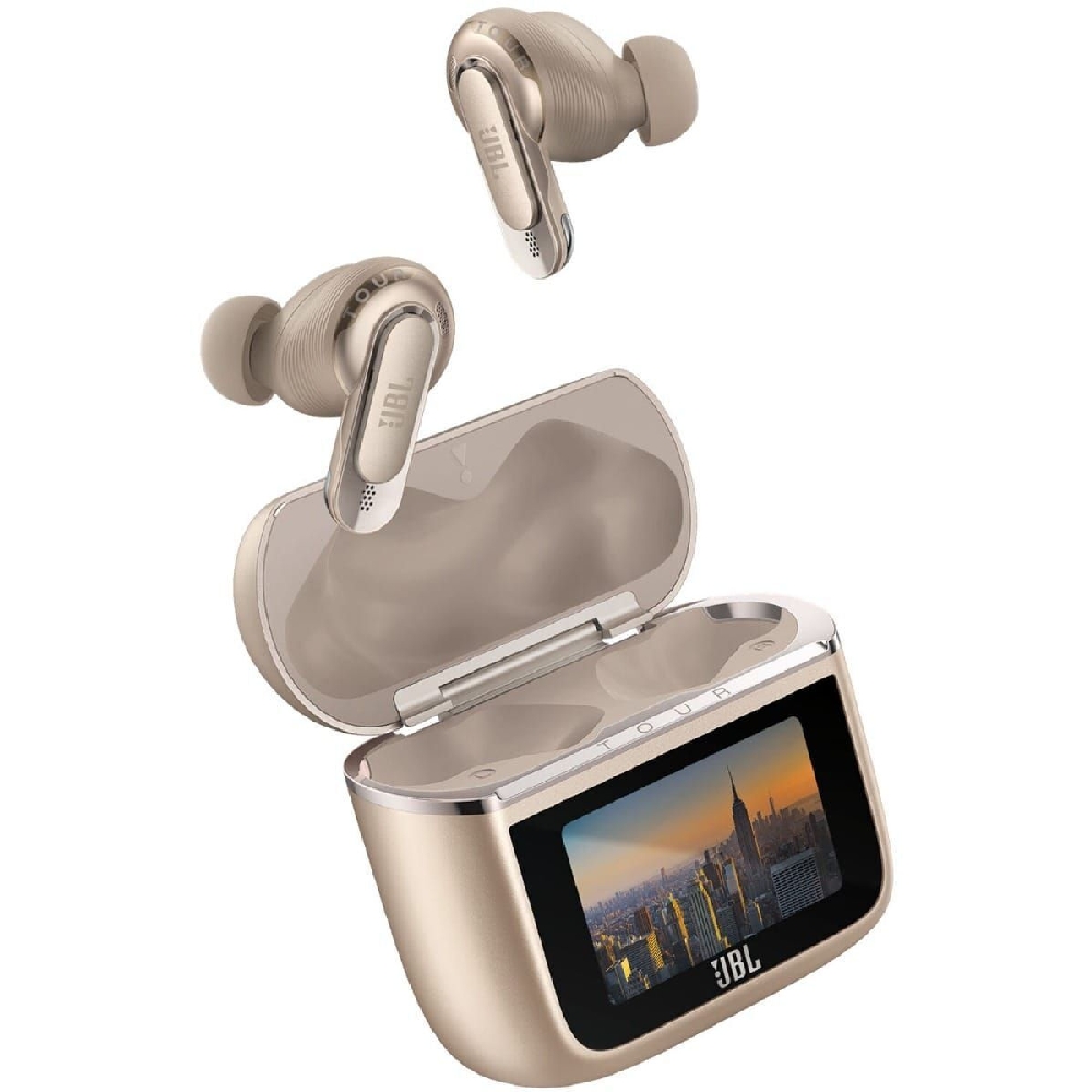 Φωτογραφία προϊόντος: JBL TOUR PRO 3 TWS Hands-Free Bluetooth (Latte) με ANC & Case