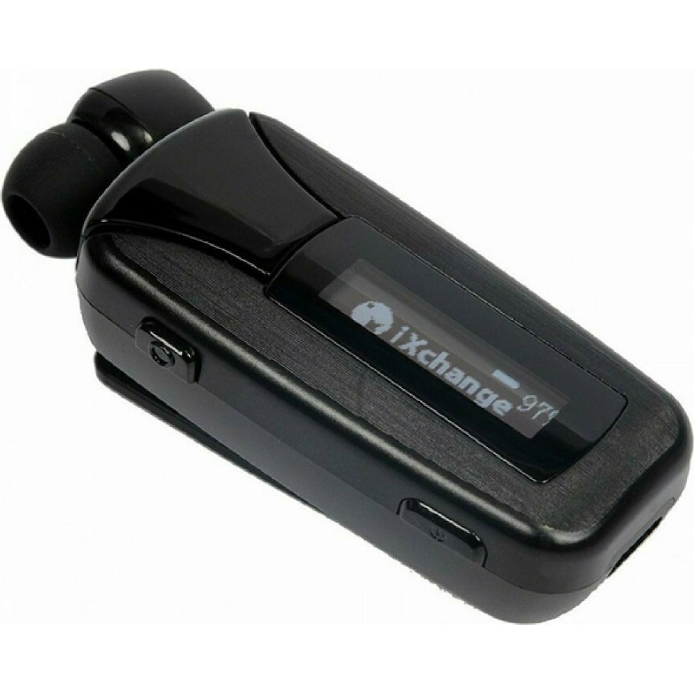 Φωτογραφία προϊόντος: HANDS FREE BLUETOOTH IXCHANGE UA51 PRO BLACK ΜΕ LCD ΟΘΟΝΗ