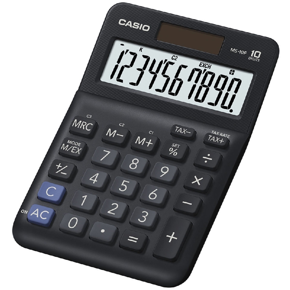 Φωτογραφία προϊόντος: Αριθμομηχανή CASIO MS-10F Black