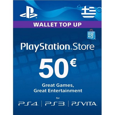 Φωτογραφία προϊόντος: ΠΡΟΠΛΗΡΩΜΕΝΗ ΚΑΡΤΑ SONY PLAYSTATION LIVE CARD 50€