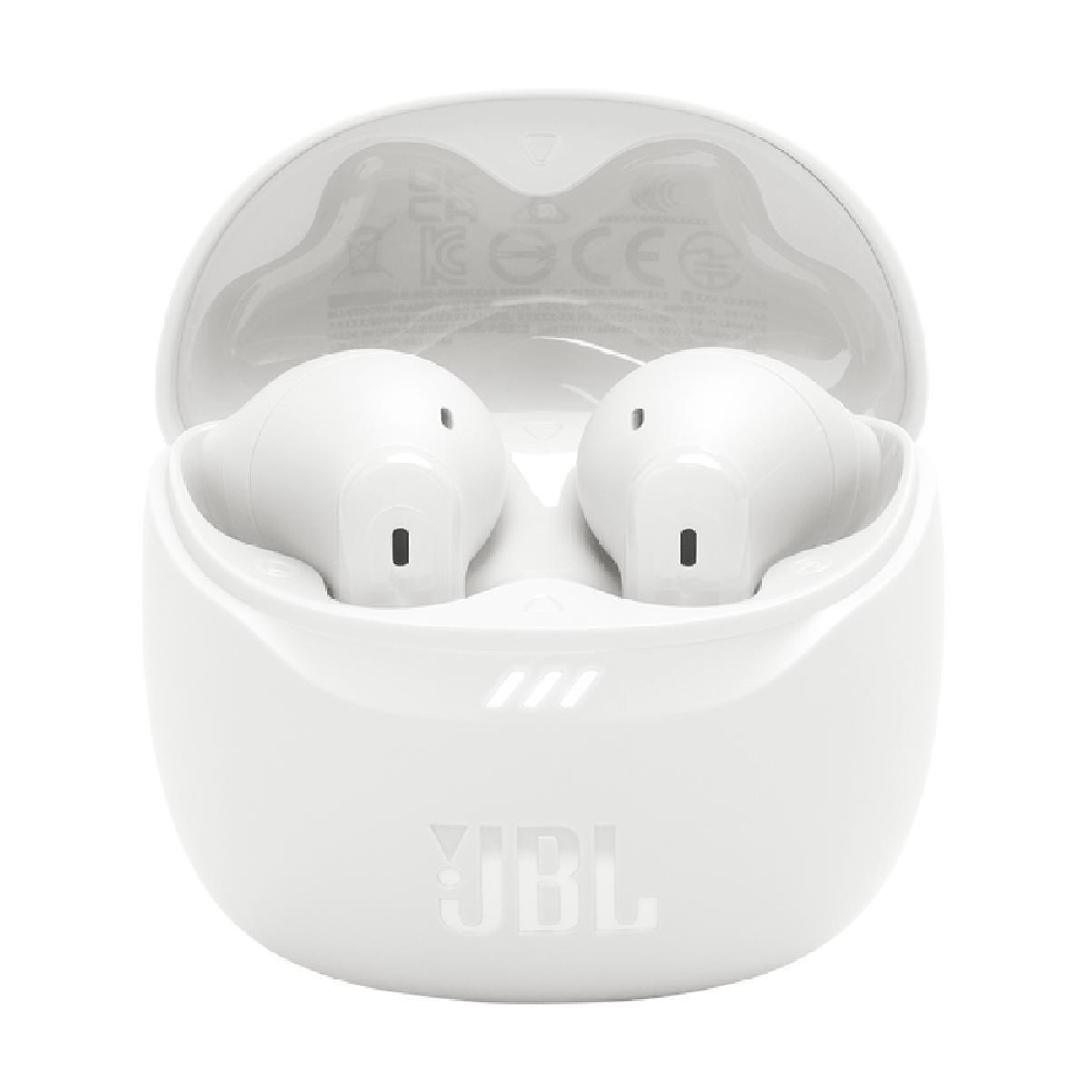 Φωτογραφία προϊόντος: JBL Tune Flex 2 Hands-Free Bluetooth (Λευκό) ANC/IP54 με Charging Case