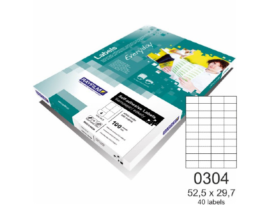 Φωτογραφία προϊόντος: Ετικέτες Rayfilm Eco Α4 52,5x29,7mm 100Φ