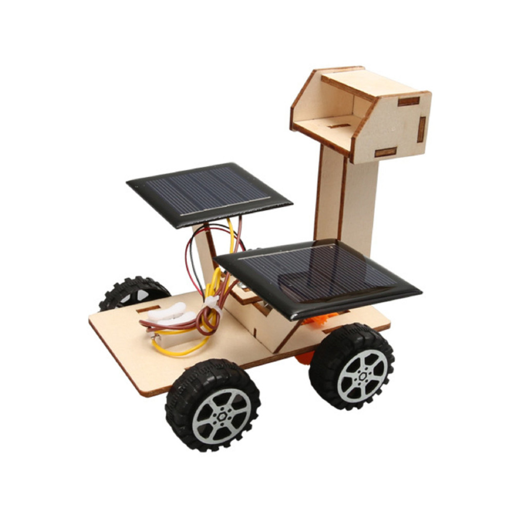 Φωτογραφία προϊόντος: Wooden Solar Lunar Exploration Car