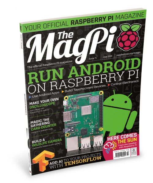 Φωτογραφία προϊόντος: MagPi - Τεύχος 71 - Το περιοδικό για το Raspberry Pi