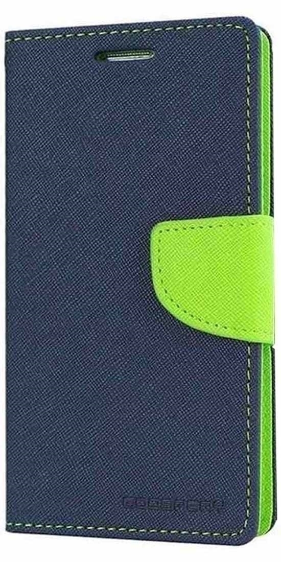 Φωτογραφία προϊόντος: Θήκη Book Case Fancy Mercury για Huawei P8 (Μπλε/Λαχανί)
