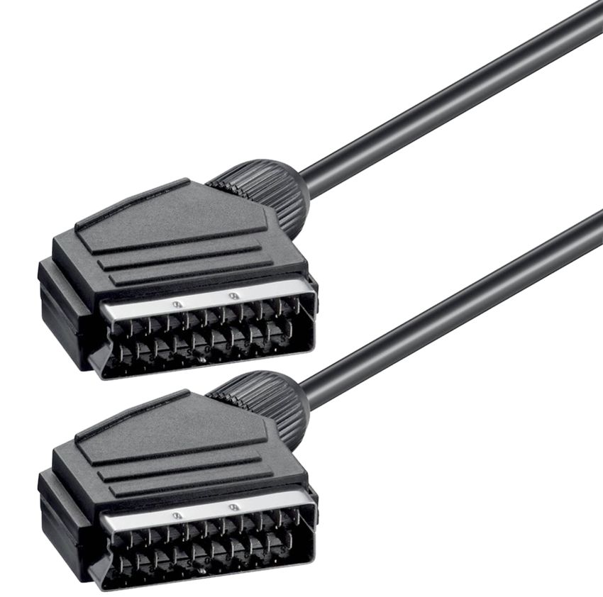 Φωτογραφία προϊόντος: POWERTECH Καλώδιο Scart 21pin σε Scart 21pin CAB-S001, 1.4m, μαύρο