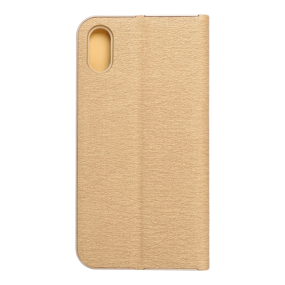 Φωτογραφία προϊόντος: Forcell LUNA Book Gold for iPhone X gold