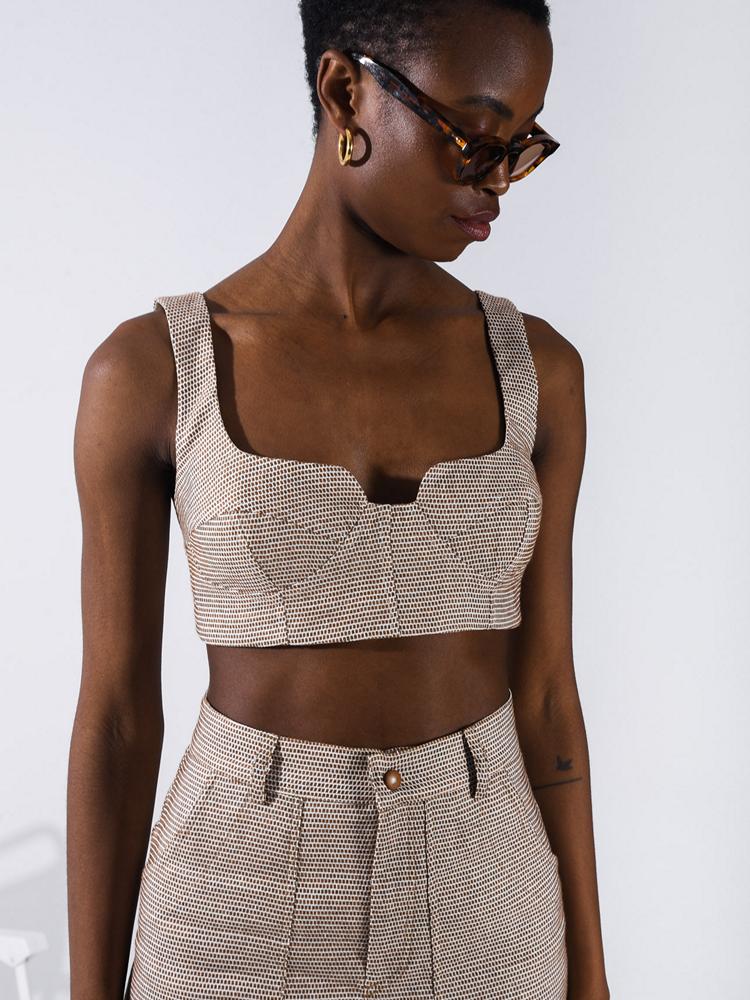 Φωτογραφία προϊόντος: Rachel top brown ARPYES