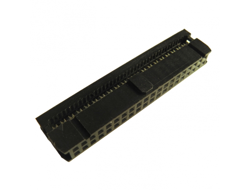 Φωτογραφία προϊόντος: 40 Pin Ribbon Cable Socket Connector - Black