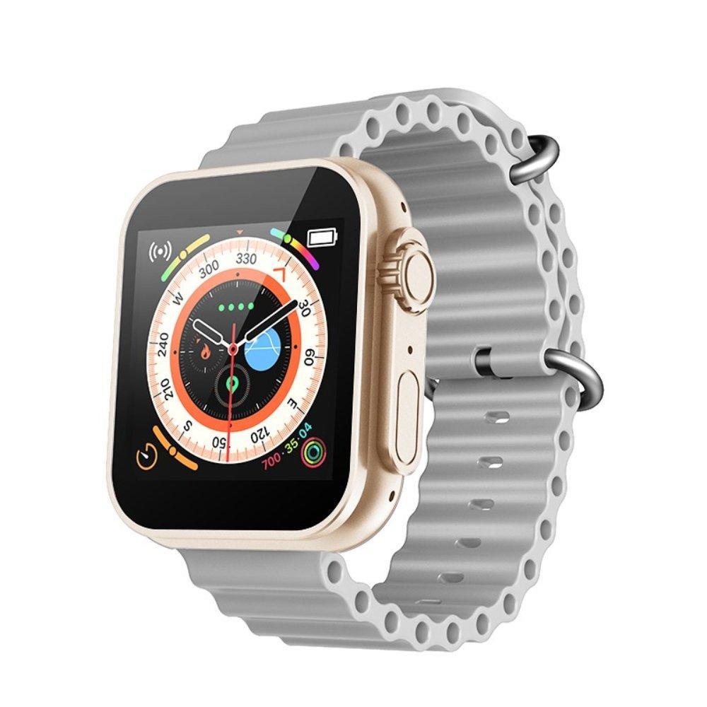 Φωτογραφία προϊόντος: Smartwatch με Παλμογράφο και Απάντηση Κλήσεων/Μηνυμάτων U8 Ultra Λευκό