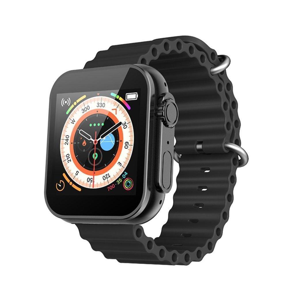 Φωτογραφία προϊόντος: Smartwatch U8 Ultra Μαύρο με παλμογράφο και απάντηση κλήσεων/μηνυμάτων