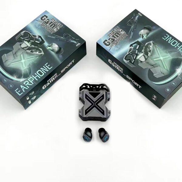 Φωτογραφία προϊόντος: Ασύρματα ακουστικά Bluetooth 5.3 K89 HiFi, αδιάβροχα, με μικρόφωνο, γκρι