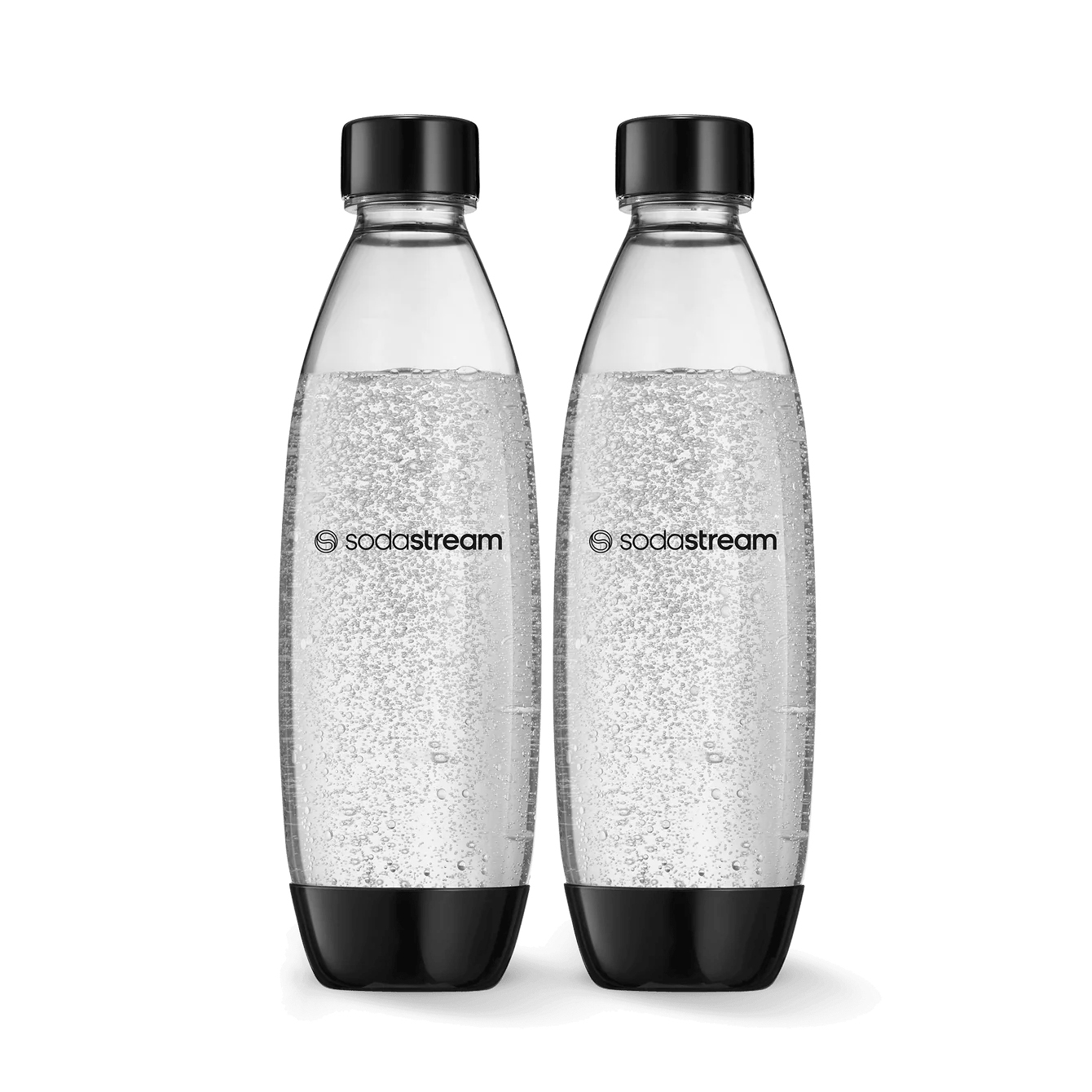 Φωτογραφία προϊόντος: Sodastream Slim Μαύρο Πλαστικό Μπουκάλι 1lt (2 τεμ.)