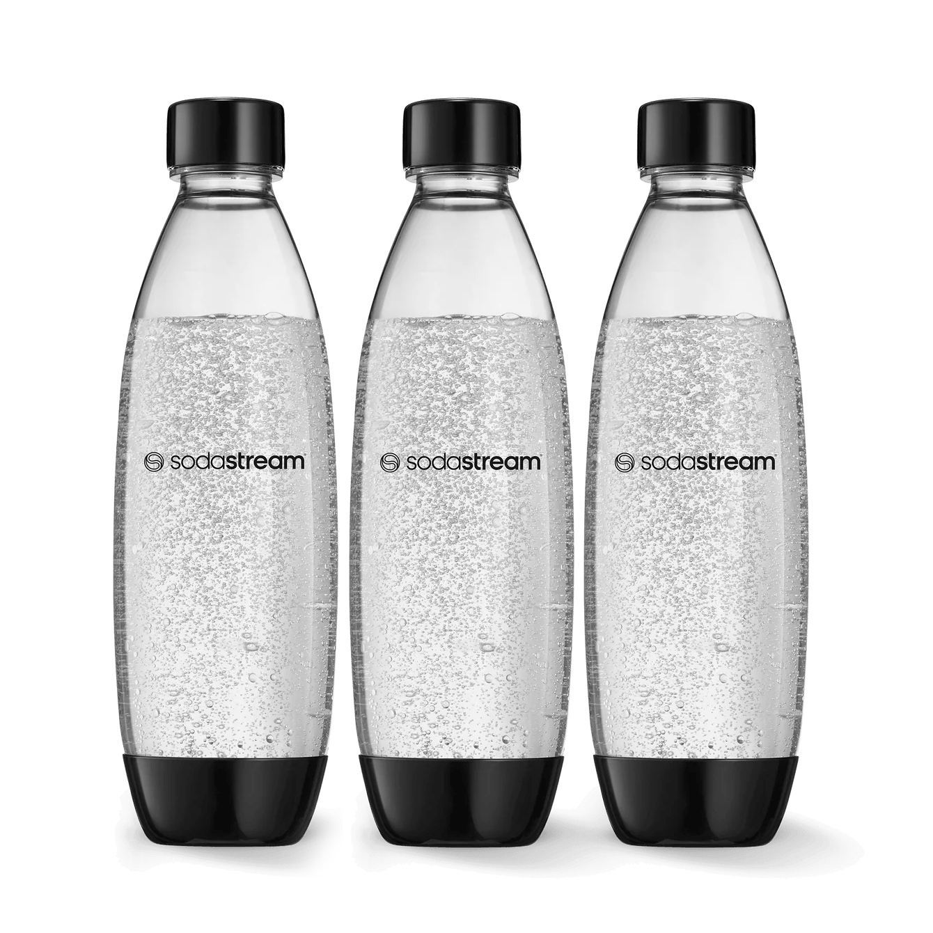 Φωτογραφία προϊόντος: Sodastream Slim Μαύρο Πλαστικό Μπουκάλι 1lt (3 τεμάχια) - OEM
