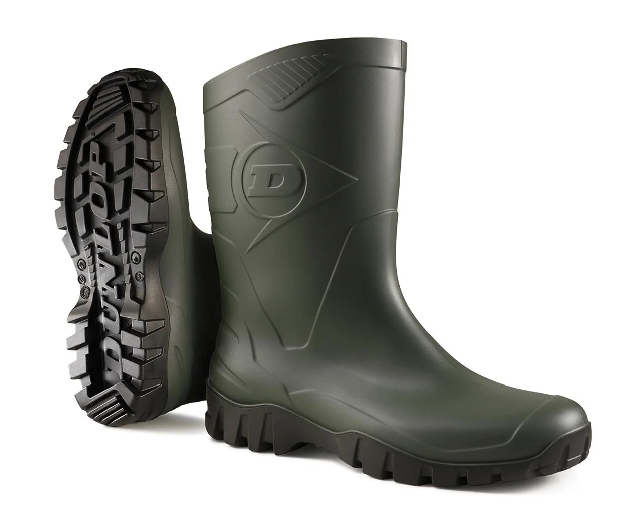 Φωτογραφία προϊόντος: Γαλότσα Dunlop Dee Green/Black Κωδ. 432011