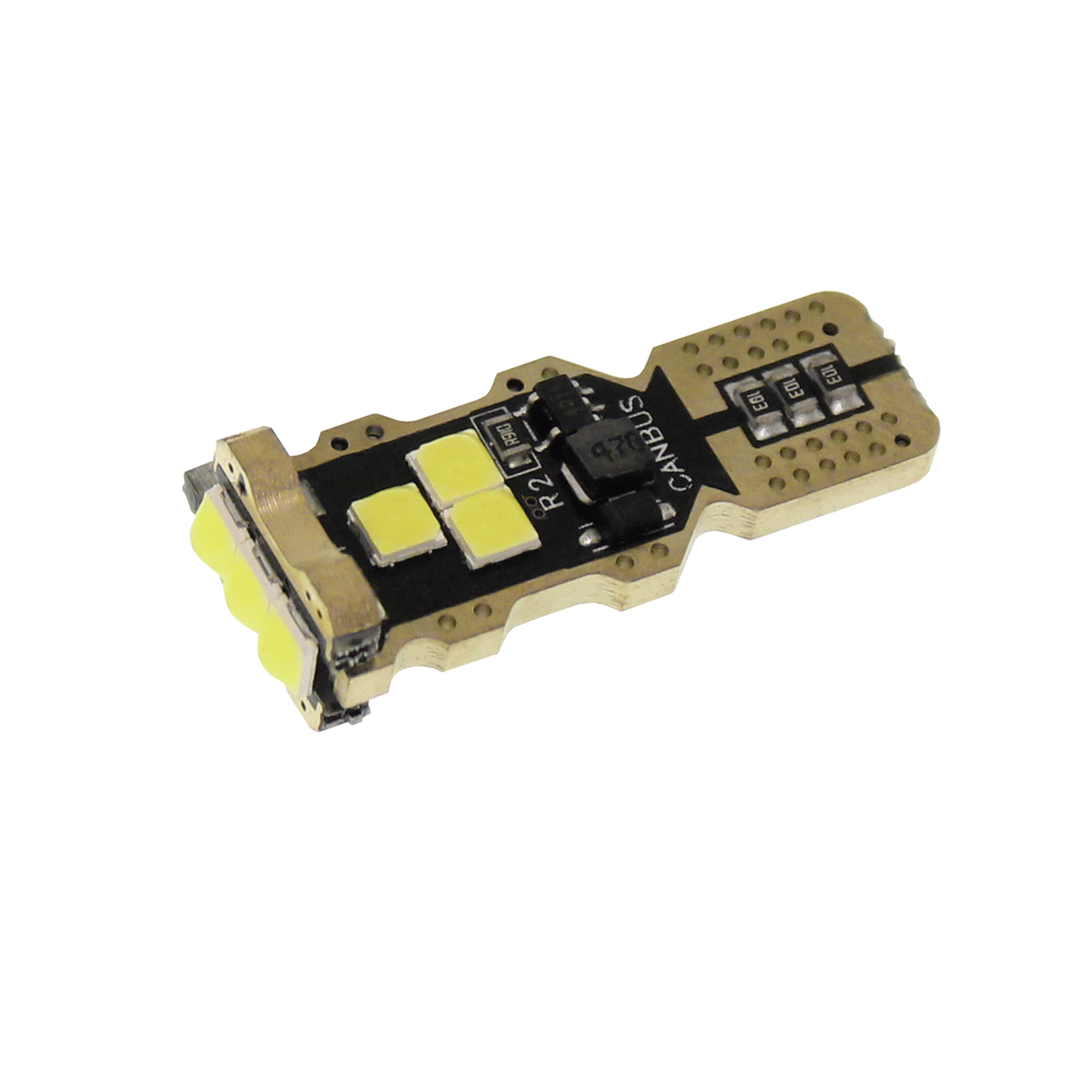 Φωτογραφία προϊόντος: Λαμπτήρας LED T10 W5W 9 SMD Canbus 12V/24V 2W Ψυχρό Λευκό 6000K OEM